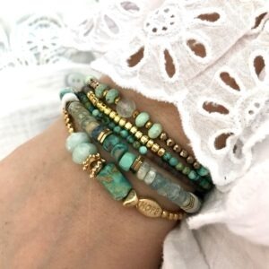 bracelet gaia turquoise