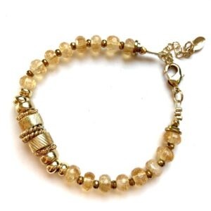 bracelet eden or citrine