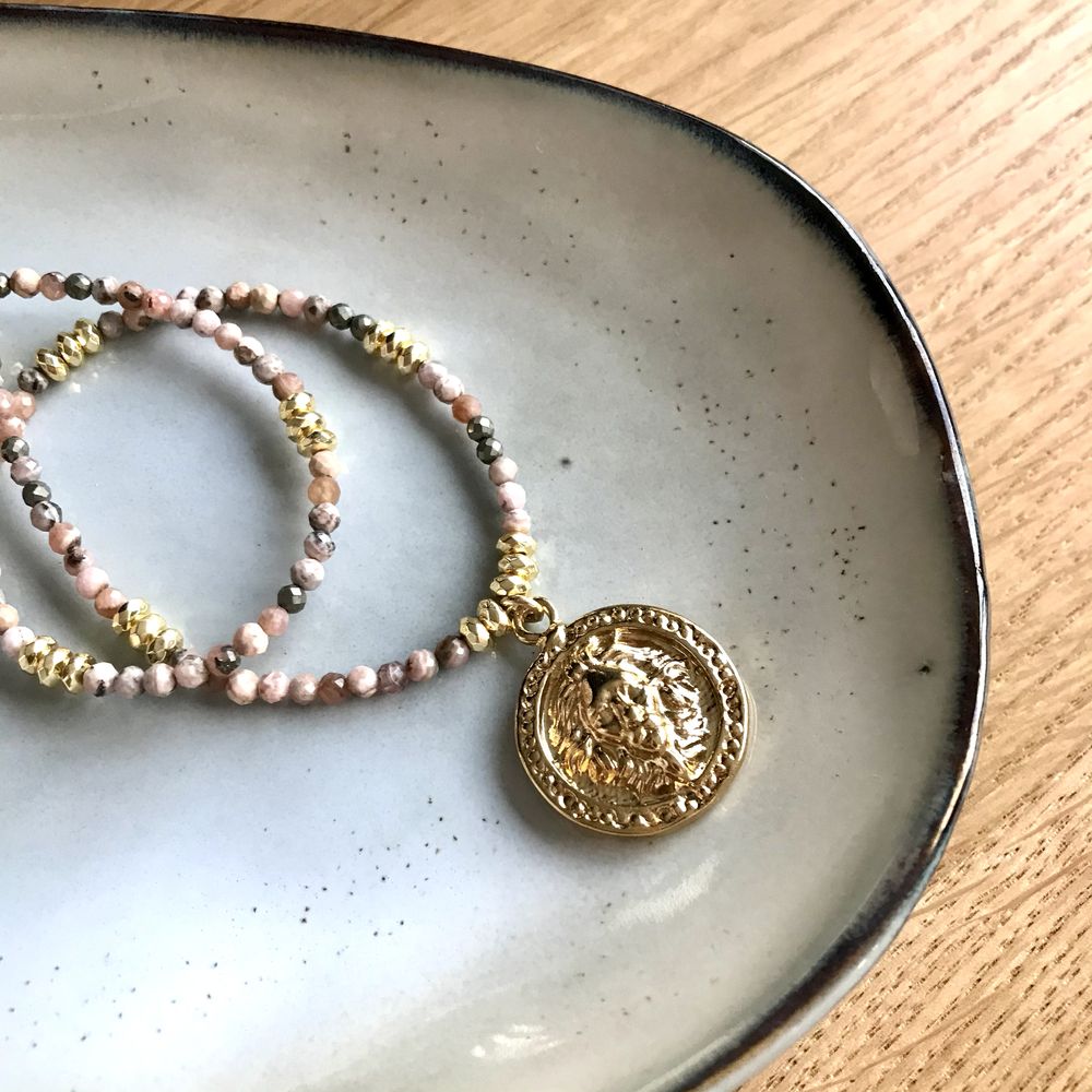 paulettequincaillerie-bijoux-createur-pierres-semi-précieuses-talisman-rodochrosite- quartz rose-pierre-de-lune-rose_53 COLLIER AMOR RODHOCHROSITE