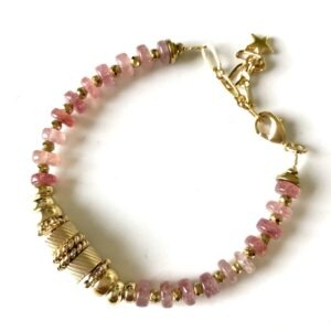 bracelet eden or quartz fraise