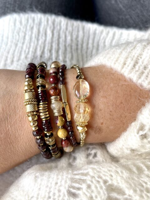 bracelet gaia citrine