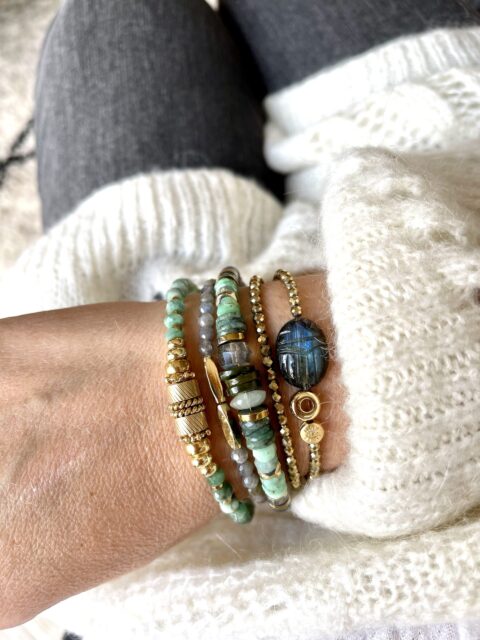 BRACELET DOUBLE PROTECT SCARABEE