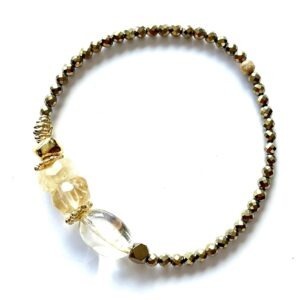 bracelet gaia citrine