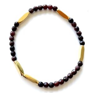 bracelet pure grenat
