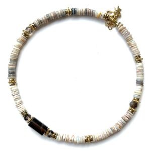 collier lucinda quartz fumé
