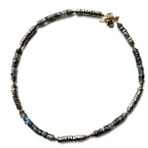 COLLIER KALI LABRADORITE