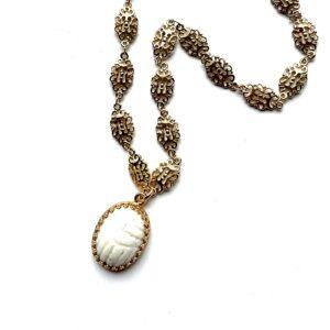 collier patina opale australienne