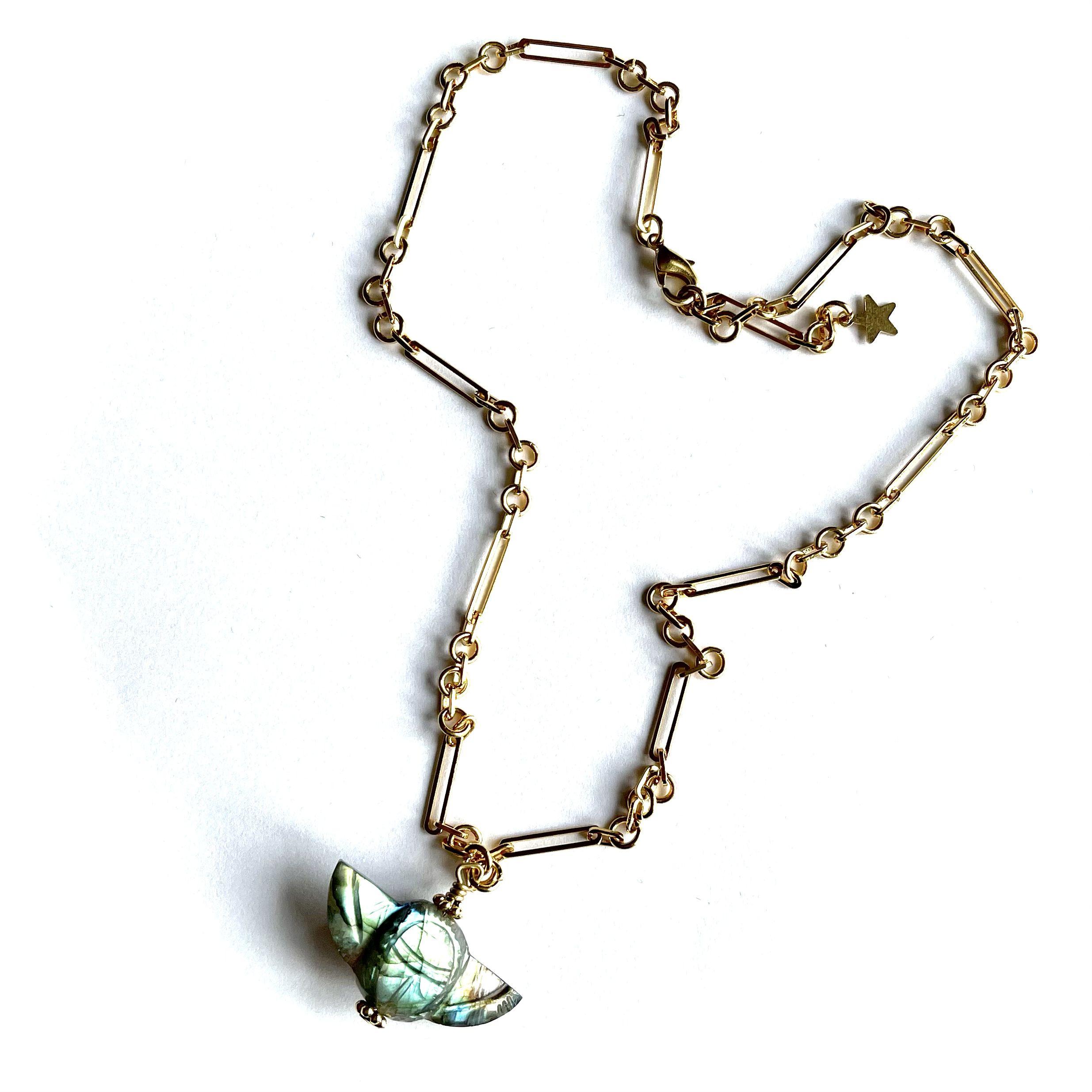 collier raaja labradorite
