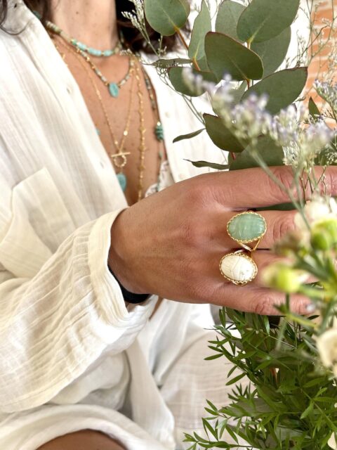 BAGUE SCARABEE