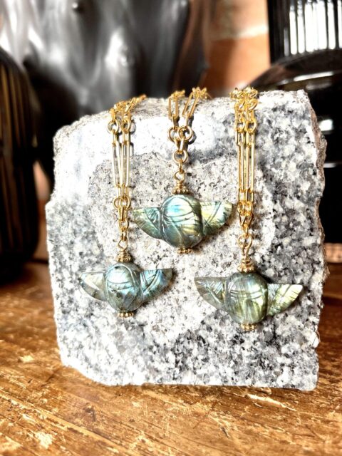 collier raaja labradorite