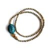 bracelet double protect chrysocolla