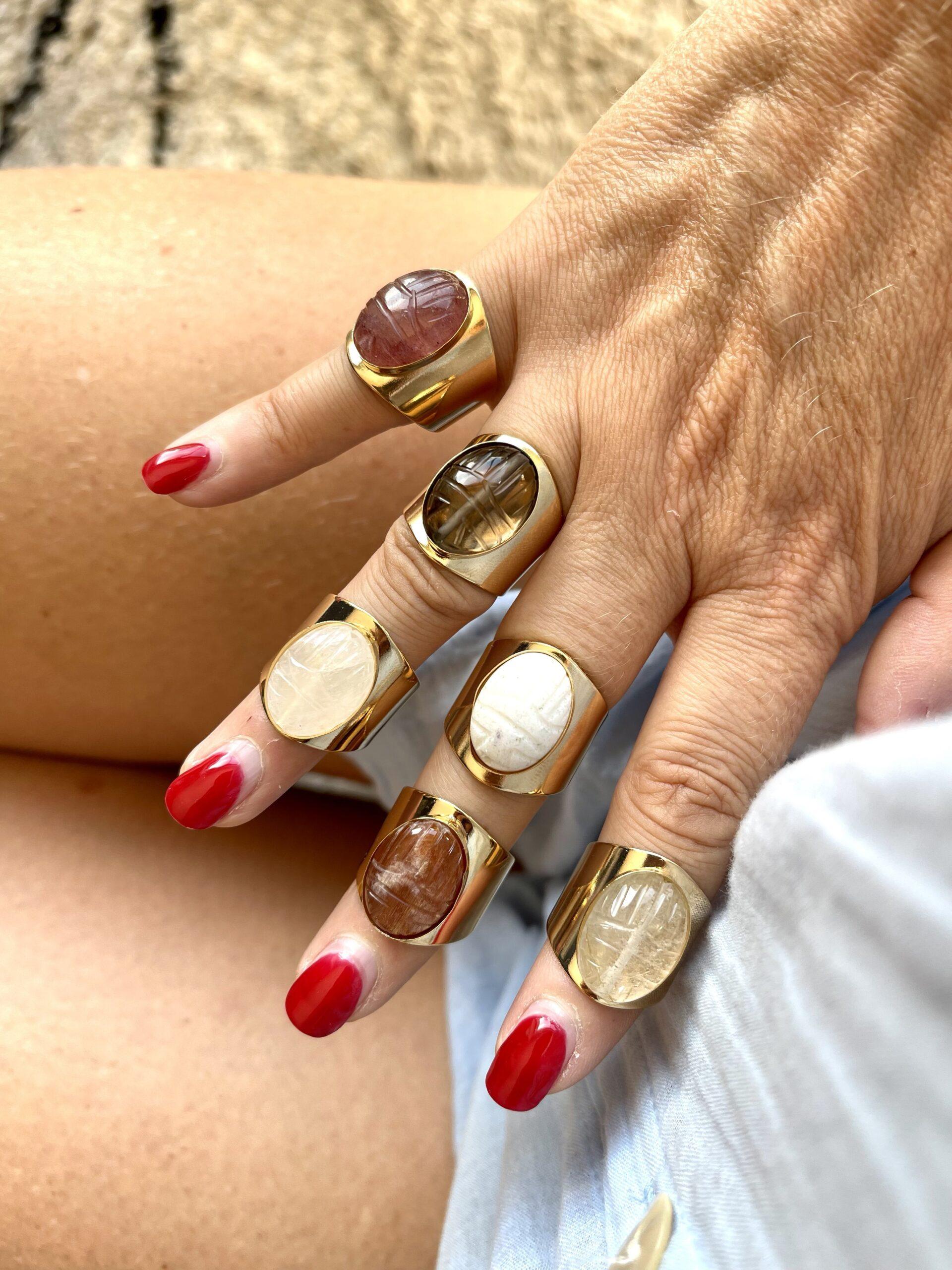 paulettequincaillerie-bijoux-createur-pierres-semi-précieuses-lithotherapie-bague-scarabee-khepri-beetle-oeil-protection_11 BAGUE LARGE SCARABEE OEIL