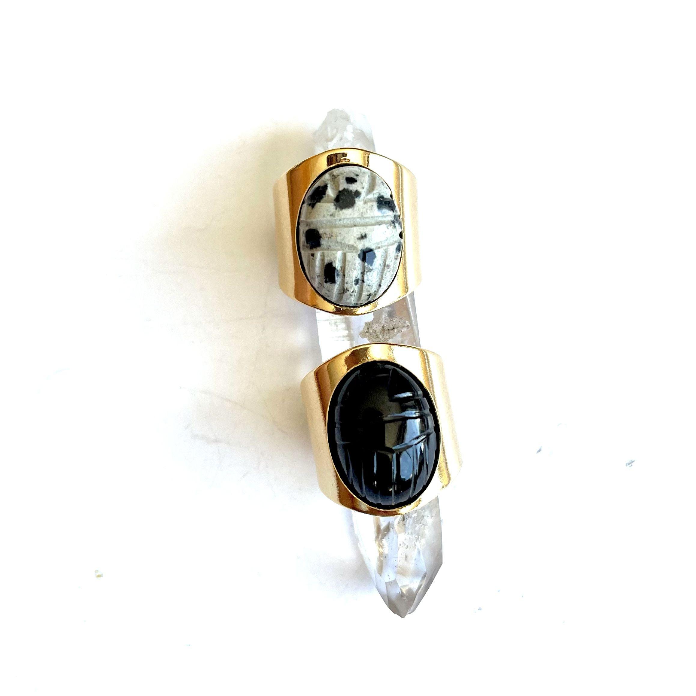 paulettequincaillerie-bijoux-createur-pierres-semi-précieuses-lithotherapie-bague-scarabee-khepri-beetle-oeil-protection_17 BAGUE SCARABEE