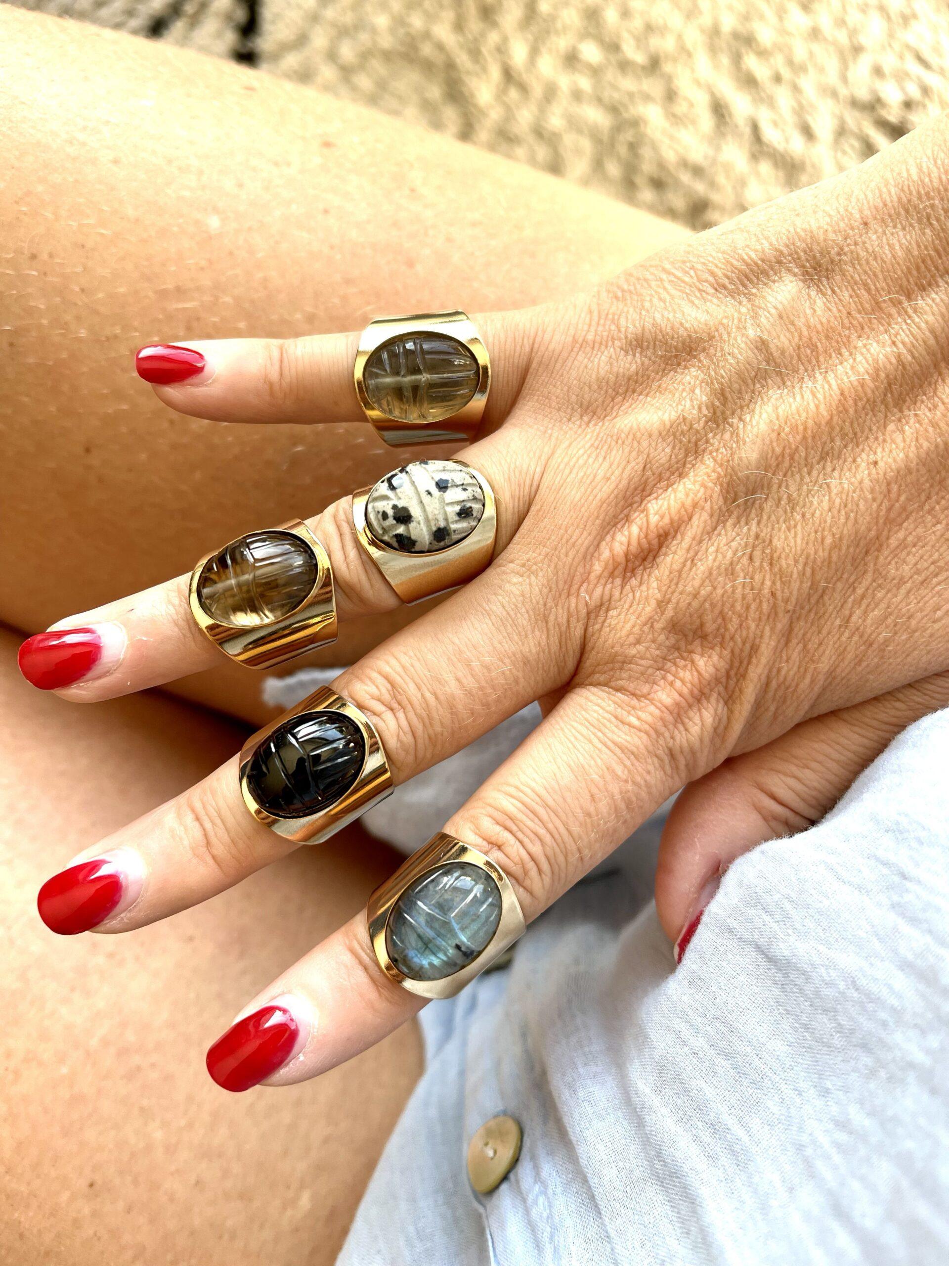 paulettequincaillerie-bijoux-createur-pierres-semi-précieuses-lithotherapie-bague-scarabee-khepri-beetle-oeil-protection_9 BAGUE LARGE SCARABEE OEIL
