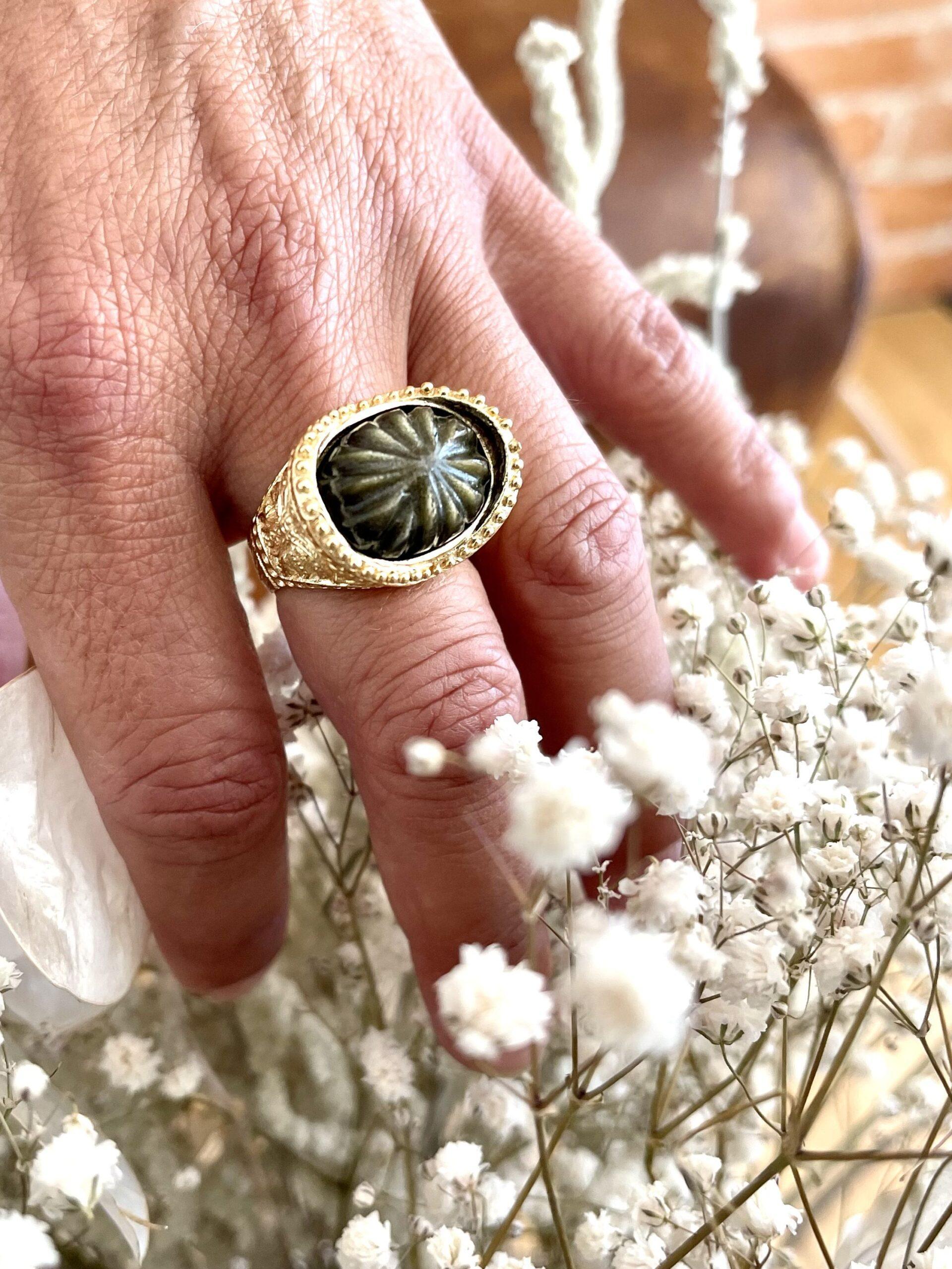 paulettequincaillerie-bijoux-createur-pierres-semi-précieuses-lithotherapie-bague-frida bague frida