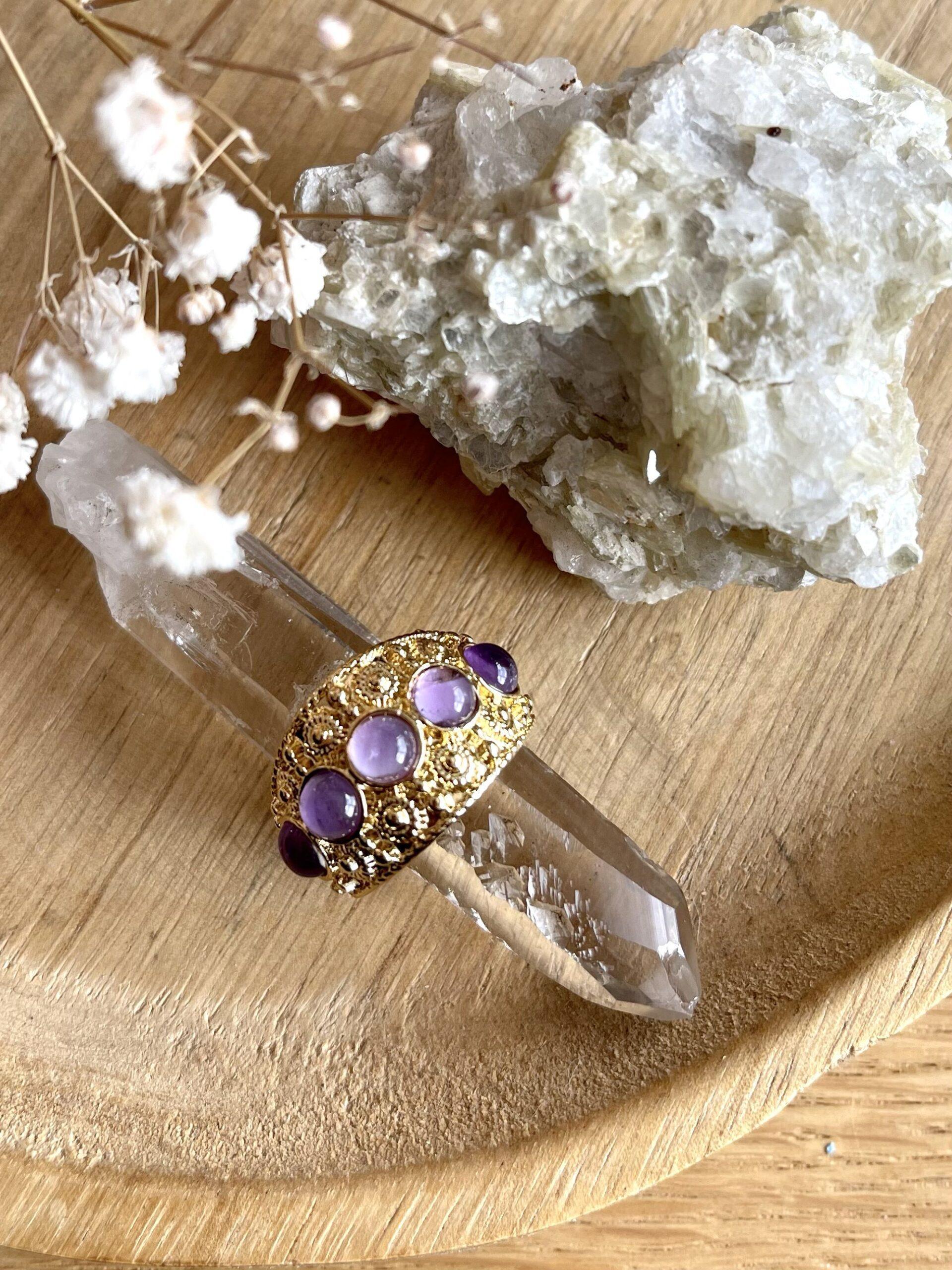 paulettequincaillerie-bijoux-createur-pierres-semi-précieuses-lithotherapie-bague_91 bague esmee amethyste