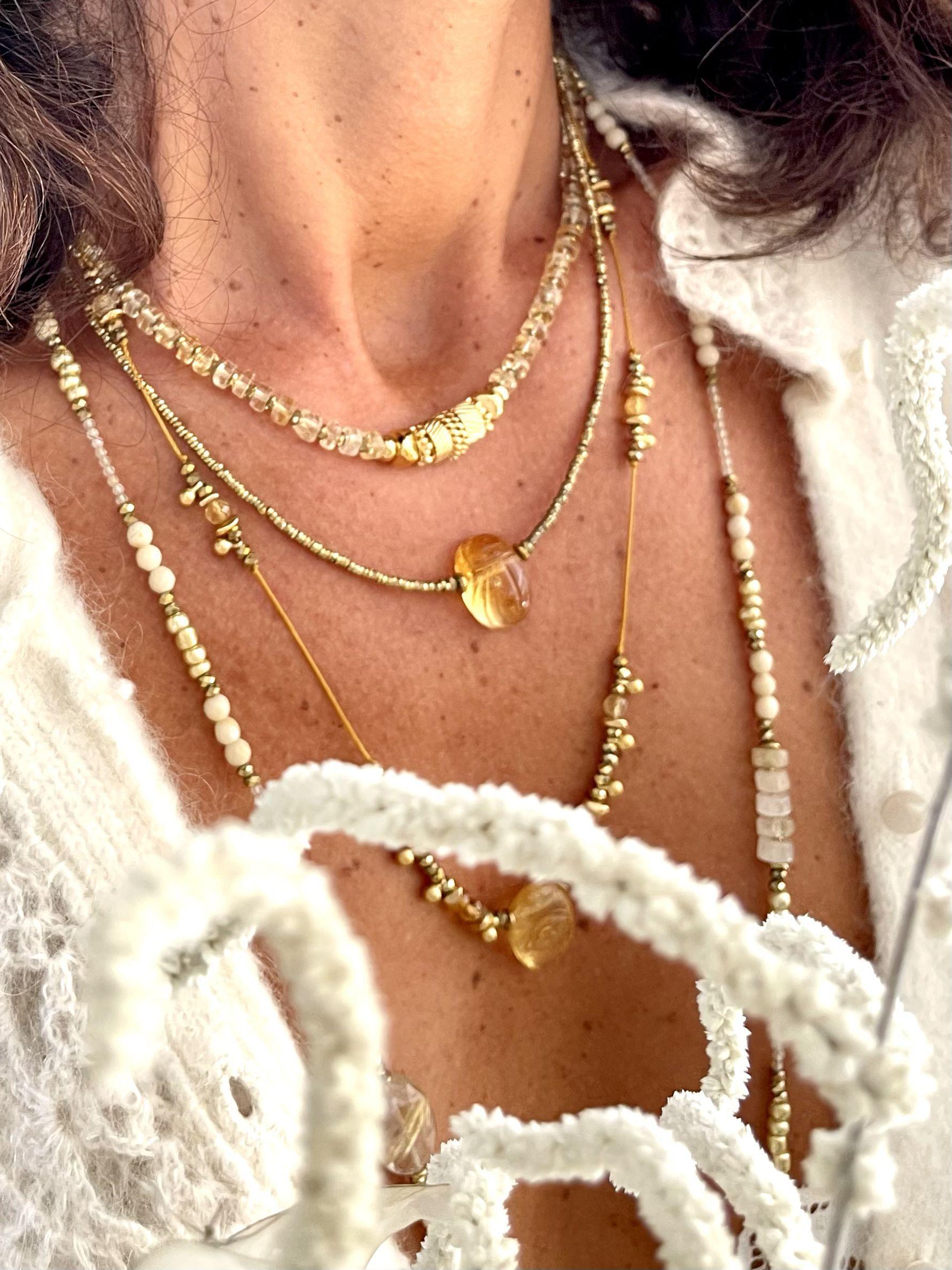 paulettequincaillerie-bijoux-createur-pierres-semi-précieuses-lithotherapie-colliers-sautoirs_67 COLLIER EDEN OR CITRINE