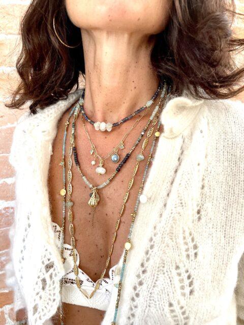 sautoir tribu xl apatite