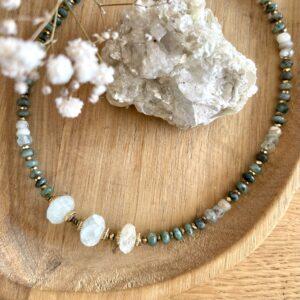 collier Artemis aigue marine