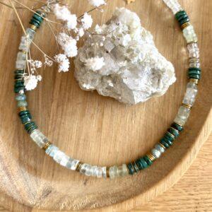 collier varuna malachite