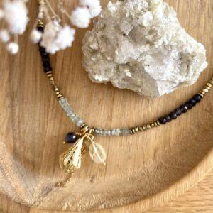 COLLIER FREYJA IOLITE