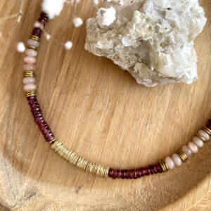 COLLIER OSHUN GRENAT