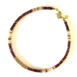 COLLIER OSHUN GRENAT