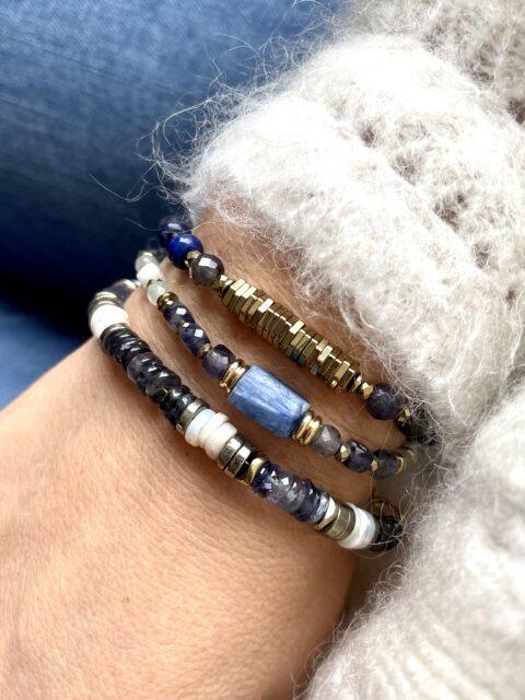 BRACELET IMAN IOLITE