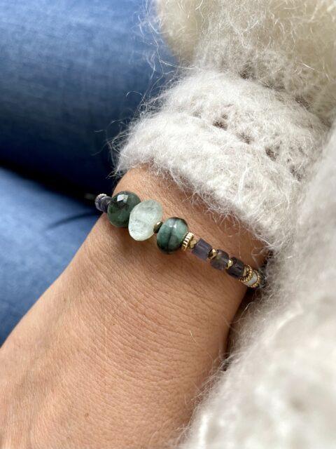 BRACELET ARTEMIS IOLITE