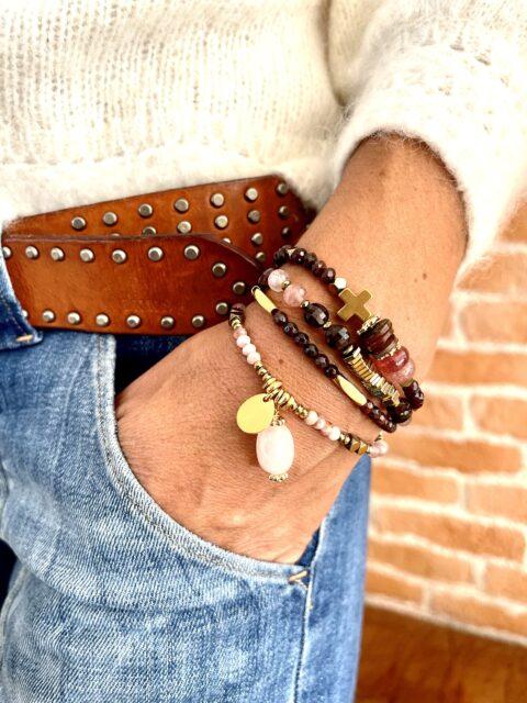 bracelet pure grenat