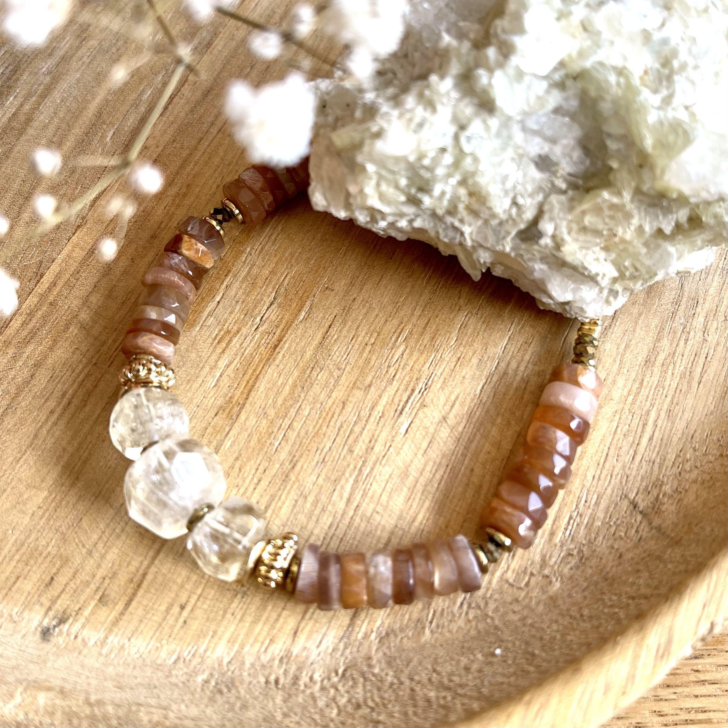 paulettequincaillerie-bijoux-createur-pierres-semi-précieuses-lithotherapie_25 BRACELET PUKA PIERRE DE SOLEIL