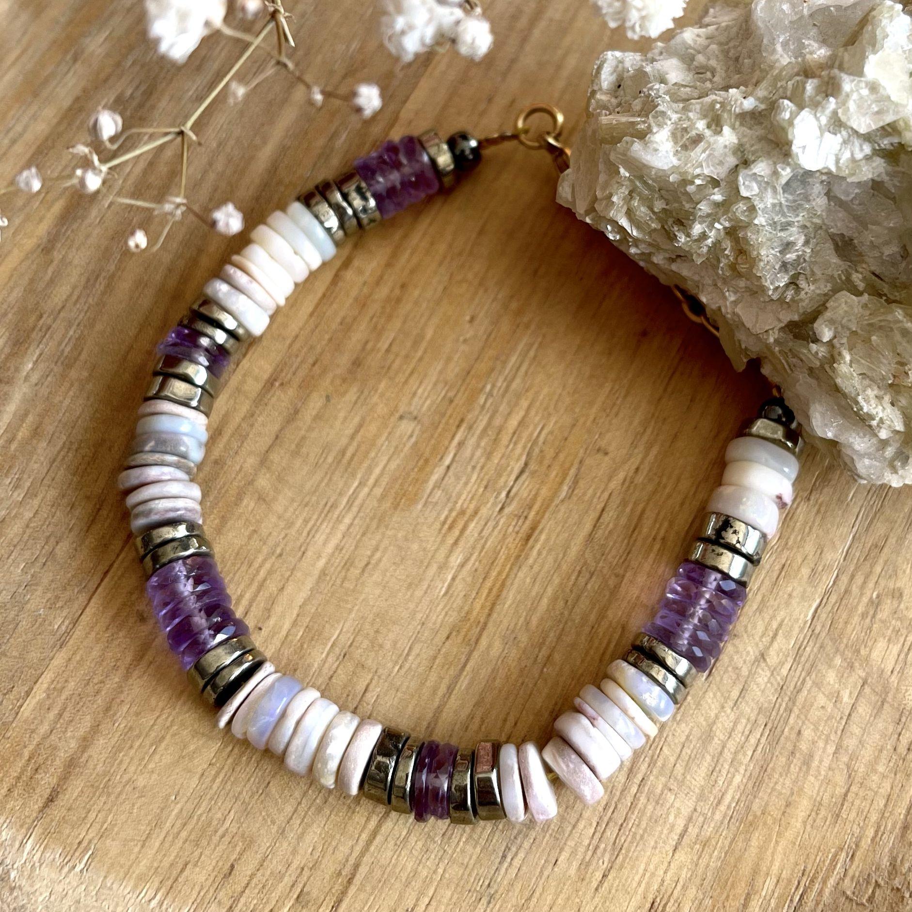 paulettequincaillerie-bijoux-createur-pierres-semi-précieuses-lithotherapie_32 bracelet iman amethyste