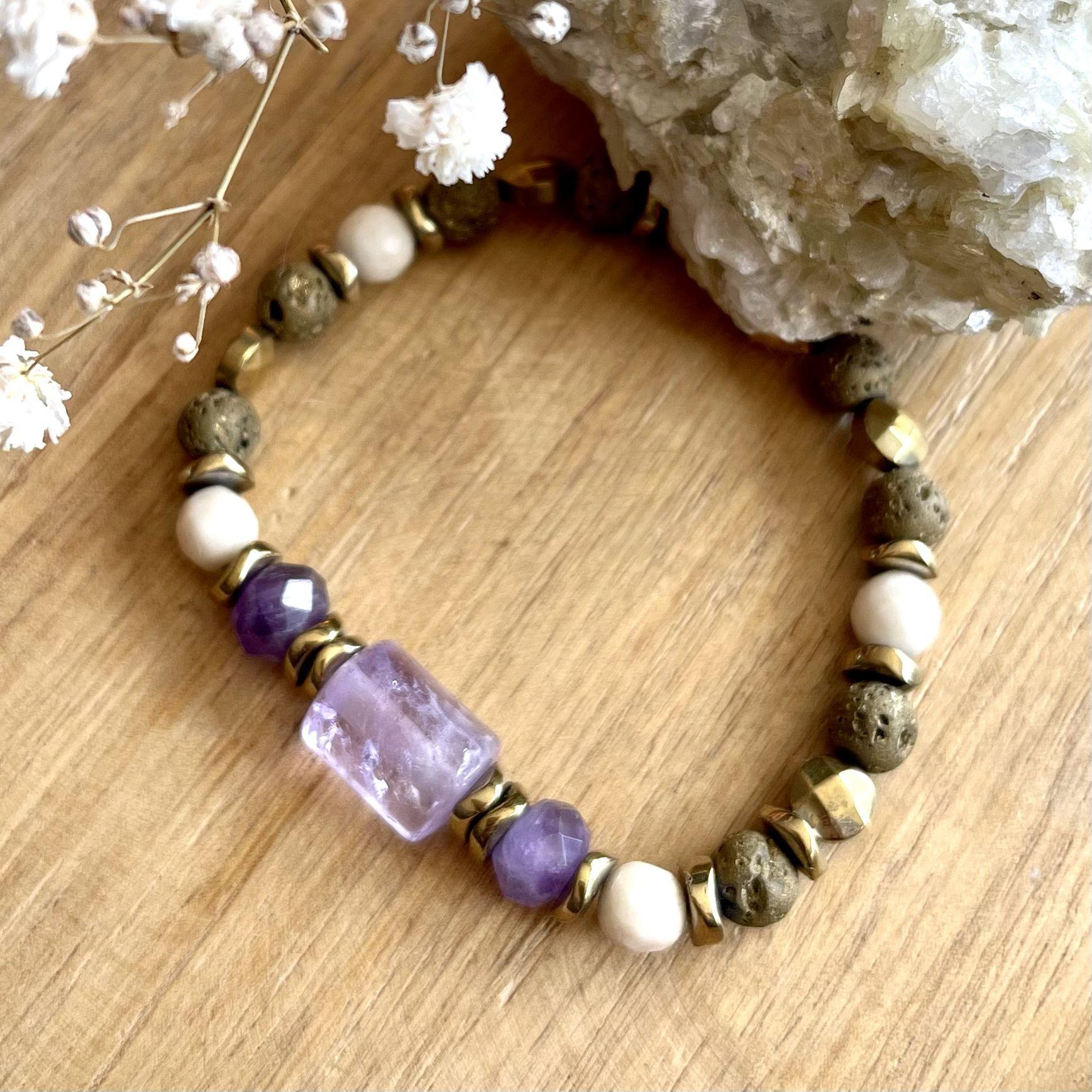 paulettequincaillerie-bijoux-createur-pierres-semi-précieuses-lithotherapie_36 BRACELET LILITH AMETHYSTE