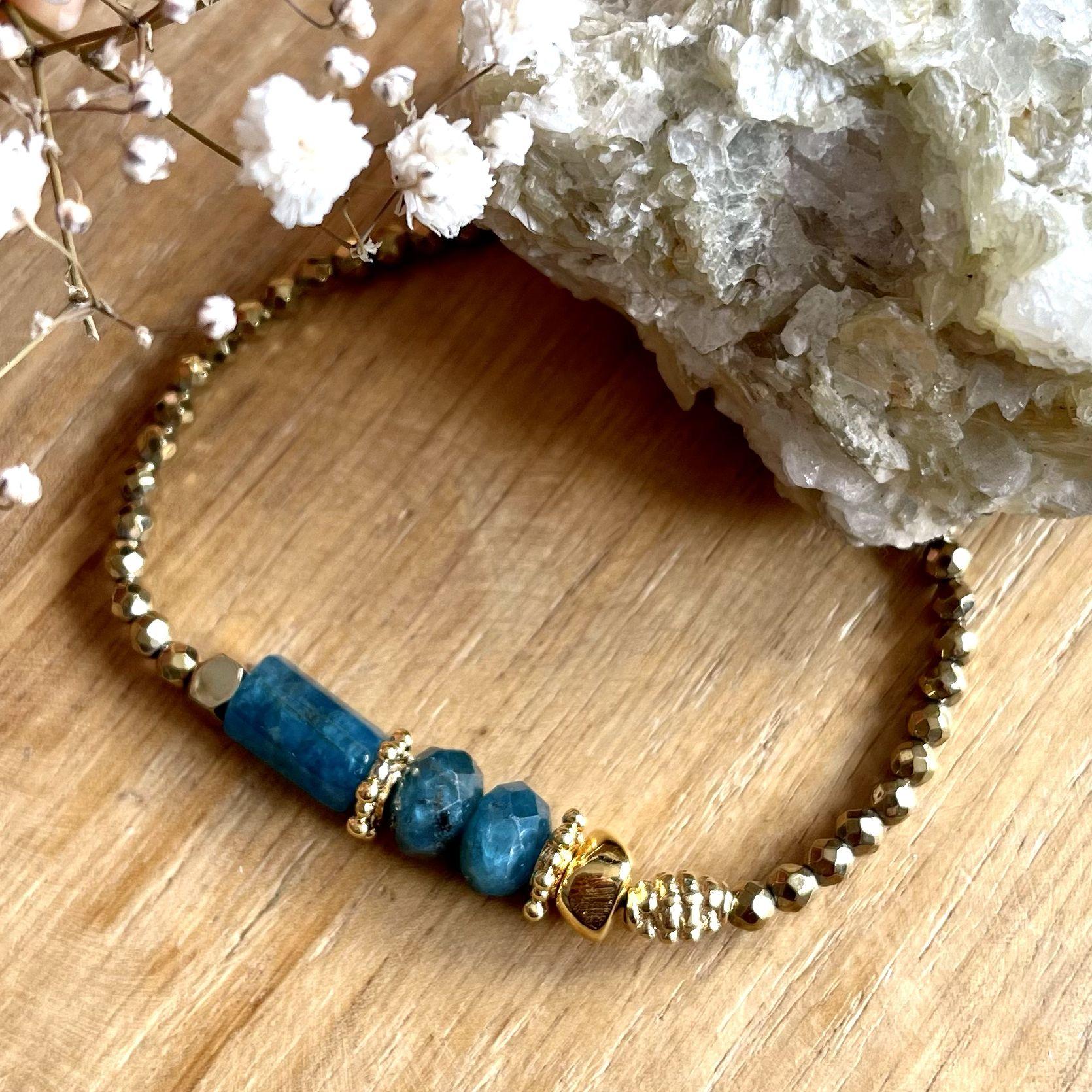 paulettequincaillerie-bijoux-createur-pierres-semi-précieuses-lithotherapie_38 BRACELET GAIAI APATITE