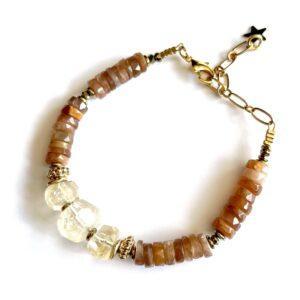 BRACELET PUKA PIERRE DE SOLEIL
