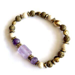 bracelet Lilith amethyste