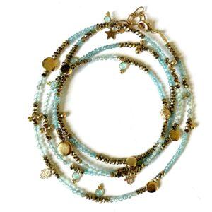 sautoir tribu xl apatite