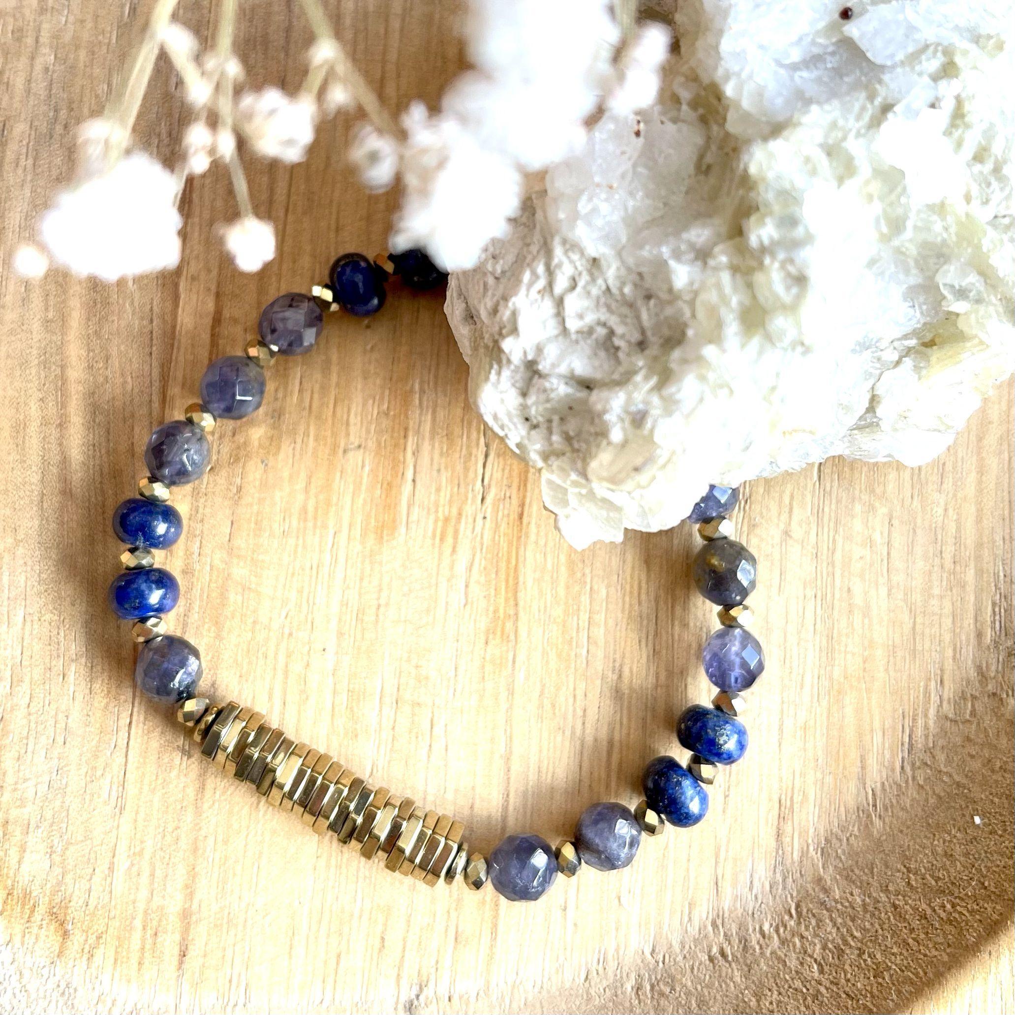 paulettequincaillerie-bijoux-createur-pierres-semi-précieuses-lithotherapie_9 BRACELET SINAI IOLITE