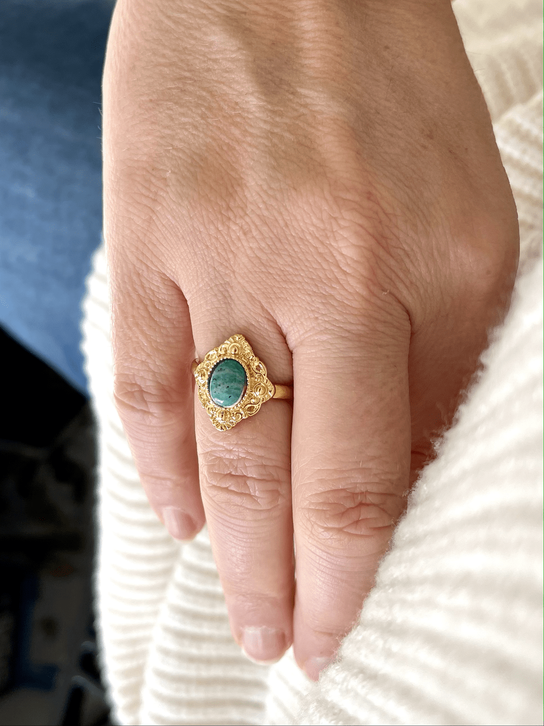 bague ornella labradorite
