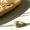 paulettequincaillerie-paulette-bijoux-bague-vintage-medaillon-pierres-semi-precieuses_9 bague ornella amazonite