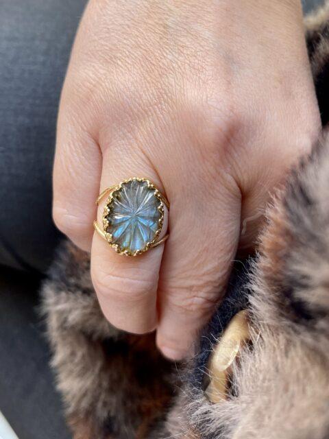 bague medaillon