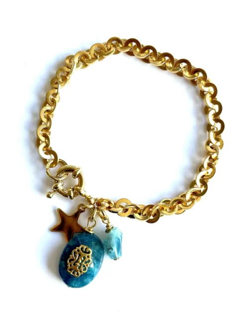 bracelet or breloques apatite