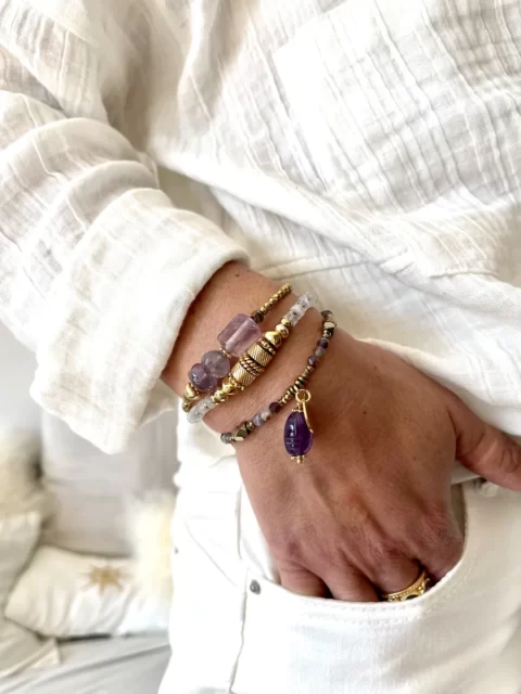 bracelets gaia amethyste